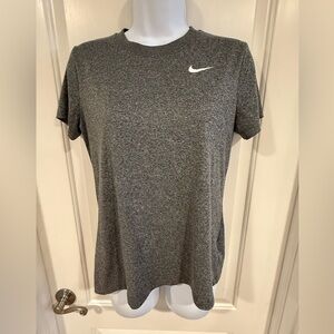 Nike DRI-FIT Heather Gray Performance Tee